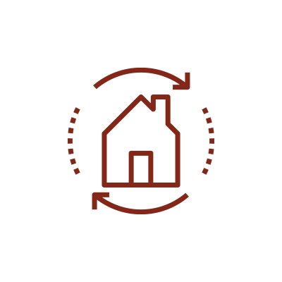 Realtor Line Icon Red Realtor Line Icon Red